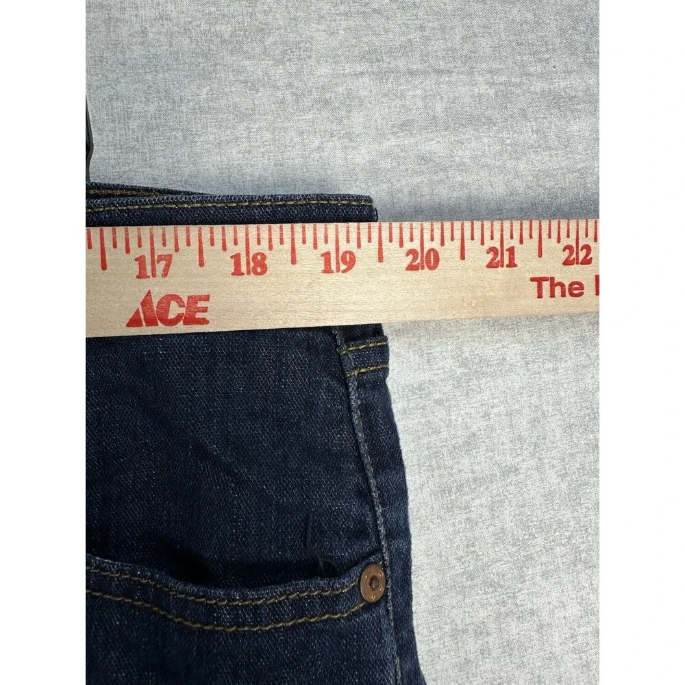 GAP Jeans Stretch Women's Denim Bermuda Shorts Long Line Jorts Plus Size 18